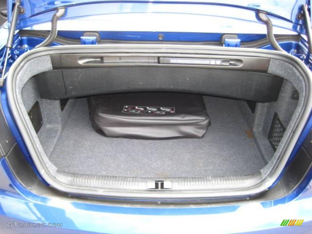 2006 A4 1.8T Cabriolet - Caribic Blue Pearl Effect / Ebony photo #16