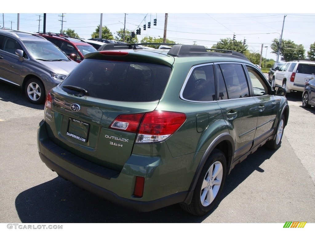 2014 Outback 3.6R Limited - Cypress Green Pearl / Ivory photo #5
