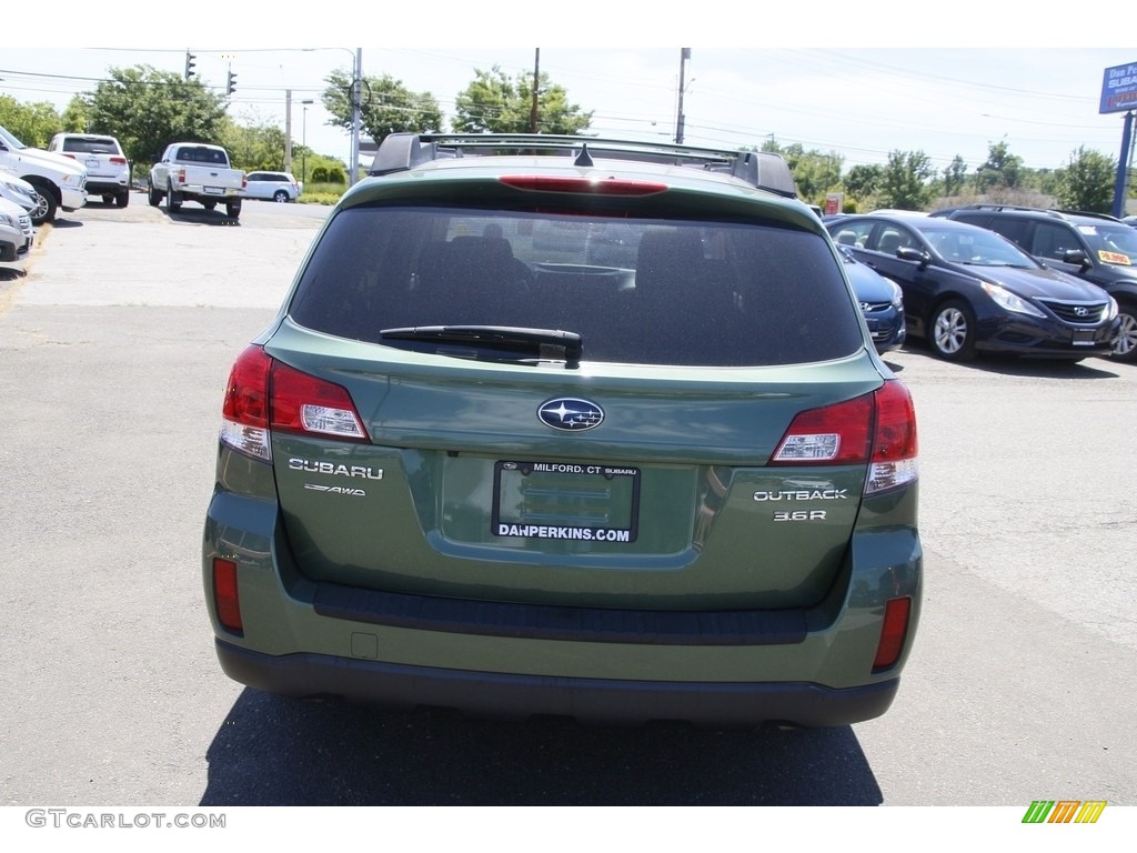 2014 Outback 3.6R Limited - Cypress Green Pearl / Ivory photo #6