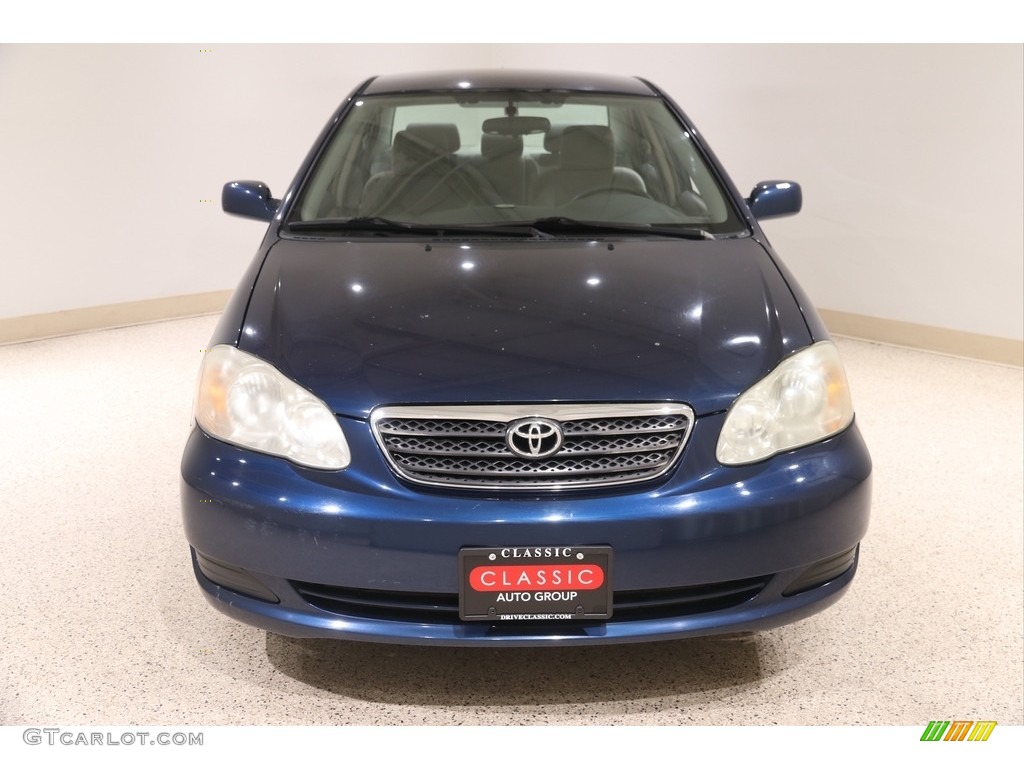 2007 Corolla LE - Indigo Ink Pearl / Stone photo #2