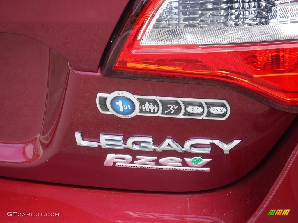 2016 Legacy 2.5i Limited - Venetian Red Pearl / Warm Ivory photo #12