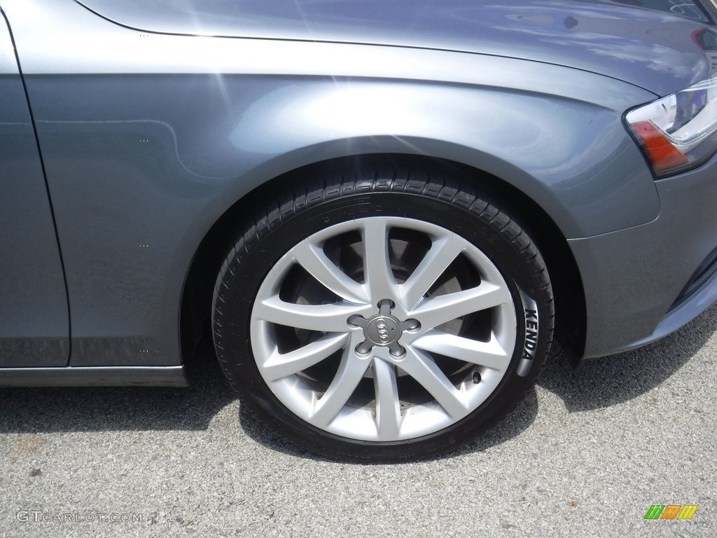 2013 A4 2.0T quattro Sedan - Monsoon Gray Metallic / Black photo #3