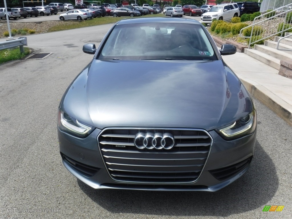2013 A4 2.0T quattro Sedan - Monsoon Gray Metallic / Black photo #5