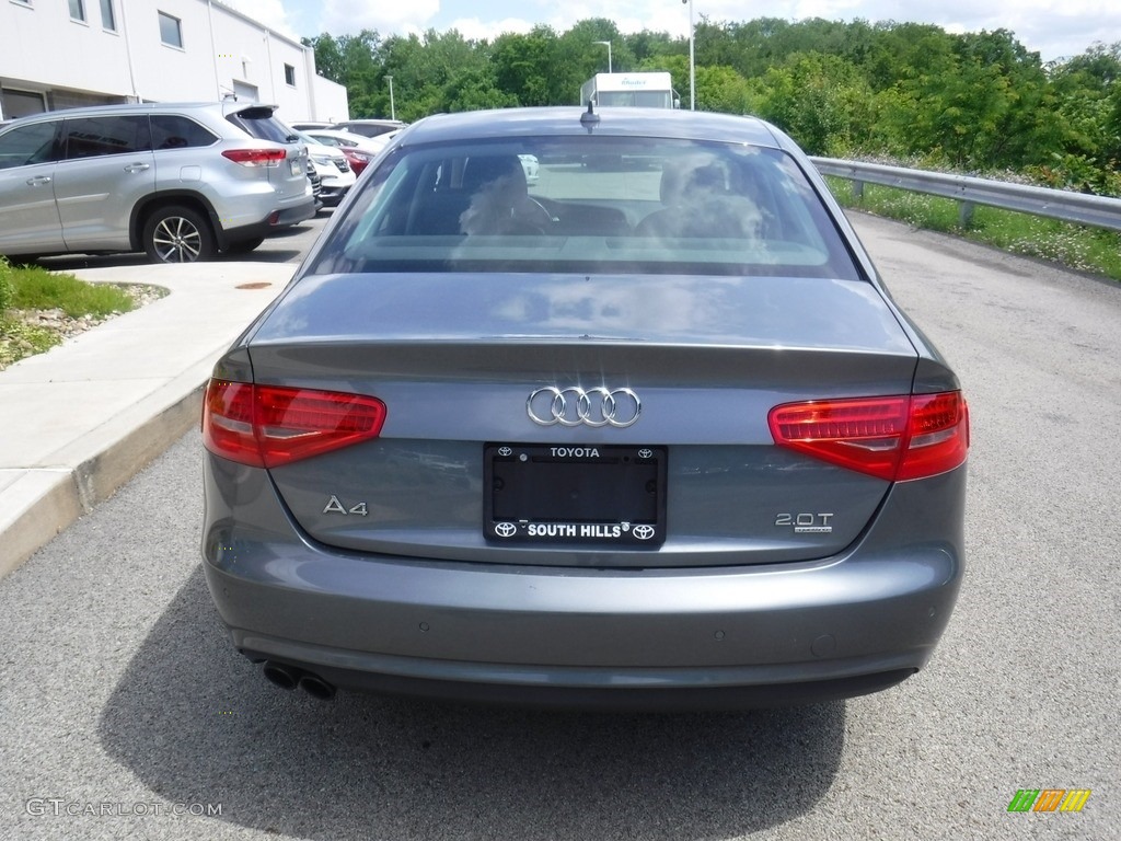 2013 A4 2.0T quattro Sedan - Monsoon Gray Metallic / Black photo #8