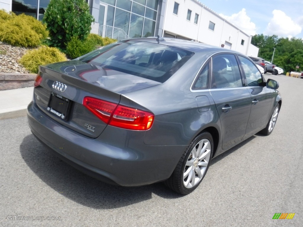 2013 A4 2.0T quattro Sedan - Monsoon Gray Metallic / Black photo #9
