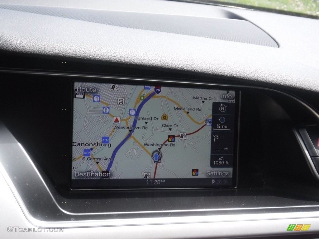 2013 A4 2.0T quattro Sedan - Monsoon Gray Metallic / Black photo #21