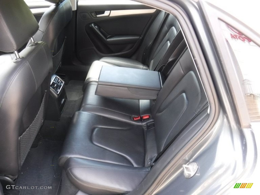 2013 A4 2.0T quattro Sedan - Monsoon Gray Metallic / Black photo #28