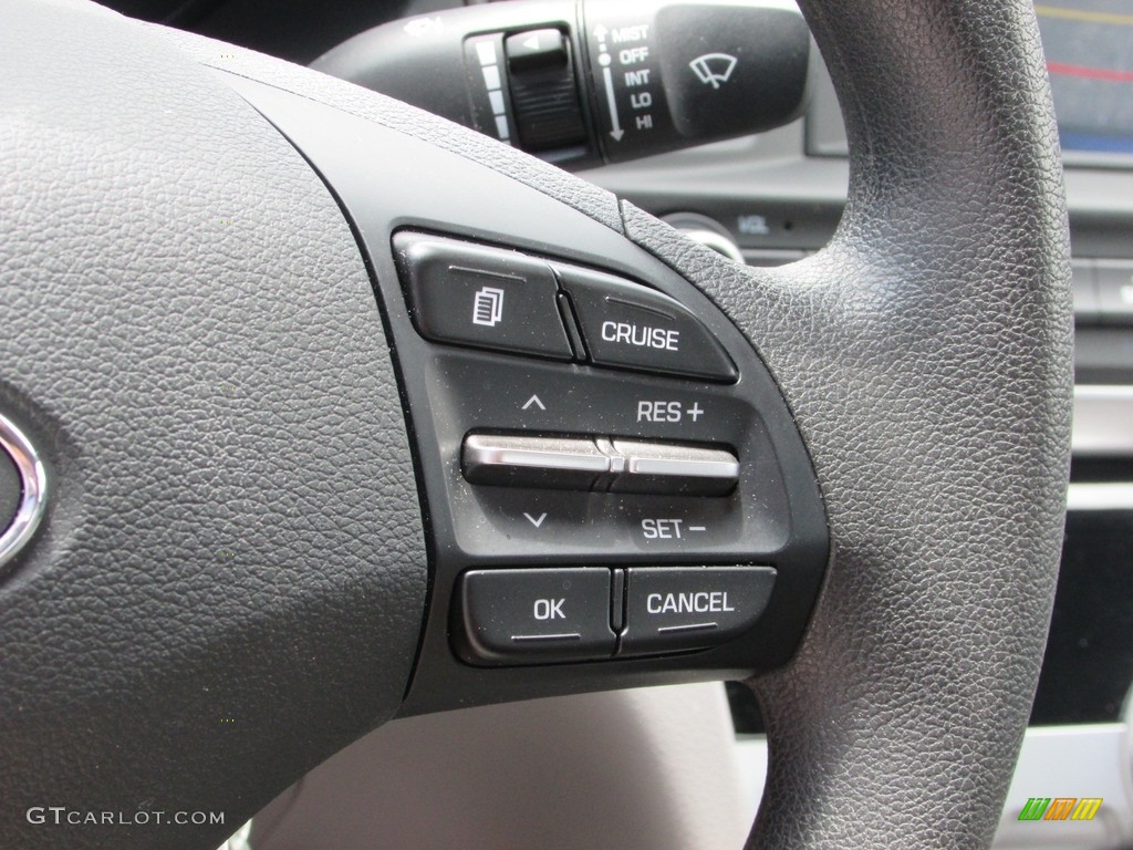 2019 Elantra SEL - Lakeside Blue / Gray photo #20