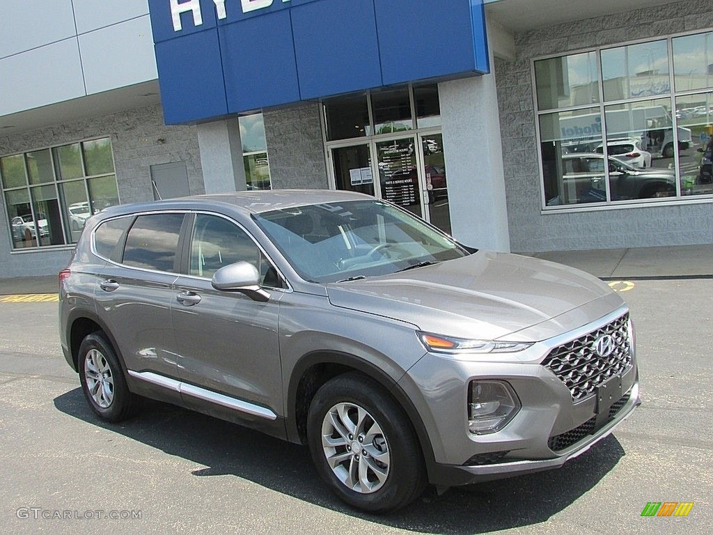 Machine Gray Hyundai Santa Fe