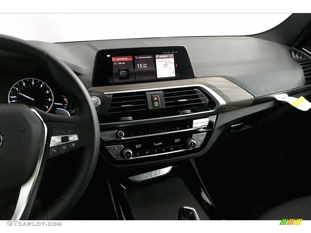 2020 X3 sDrive30i - Dark Graphite Metallic / Black photo #5