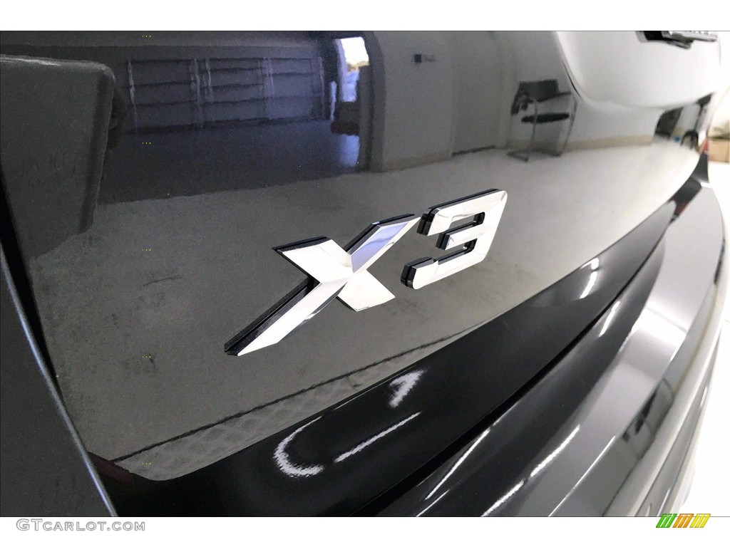 2020 X3 sDrive30i - Dark Graphite Metallic / Black photo #7