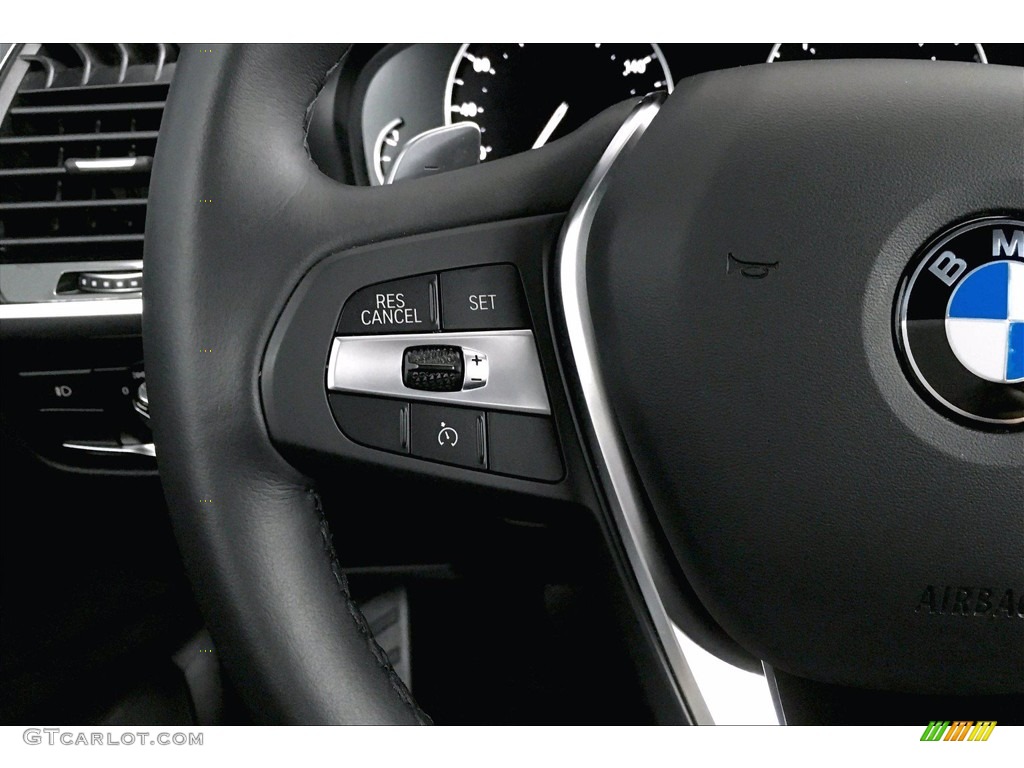 2020 X3 sDrive30i - Dark Graphite Metallic / Black photo #18