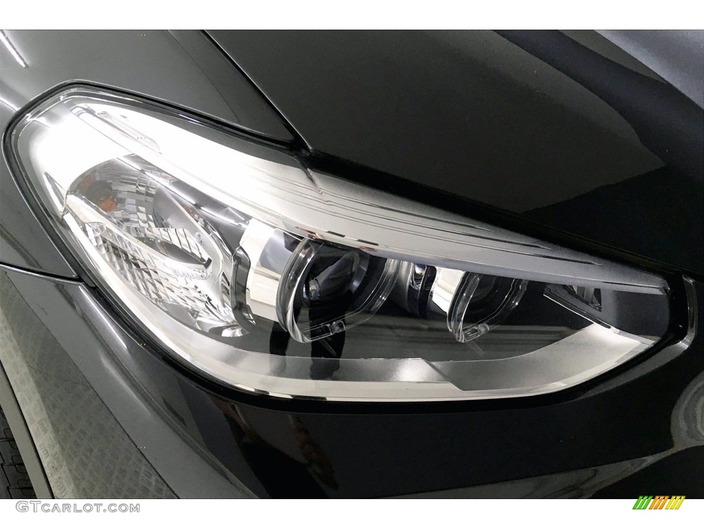 2020 X3 sDrive30i - Dark Graphite Metallic / Black photo #26