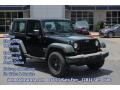 Black 2008 Jeep Wrangler X 4x4