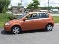 2007 Spicy Orange Chevrolet Aveo 5 LS Hatchback  photo #1