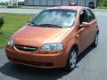 2007 Spicy Orange Chevrolet Aveo 5 LS Hatchback  photo #2