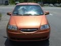 2007 Spicy Orange Chevrolet Aveo 5 LS Hatchback  photo #3