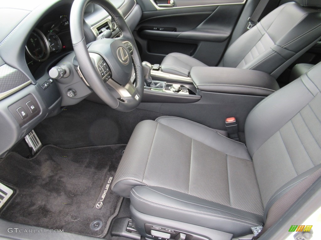 Black Interior 2018 Lexus GS 350 F Sport Photo #138361430