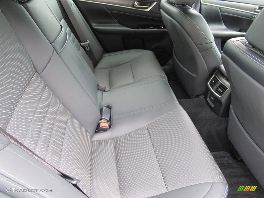 2018 Lexus GS 350 F Sport Rear Seat Photos