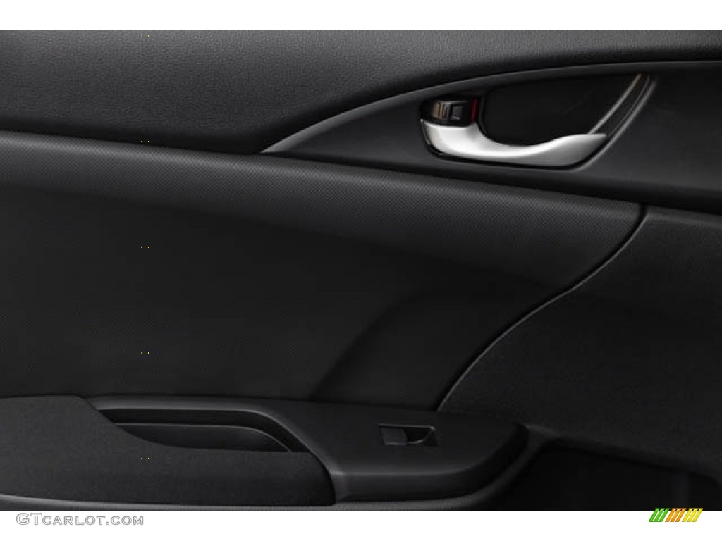 2020 Civic LX Sedan - Lunar Silver Metallic / Black photo #34