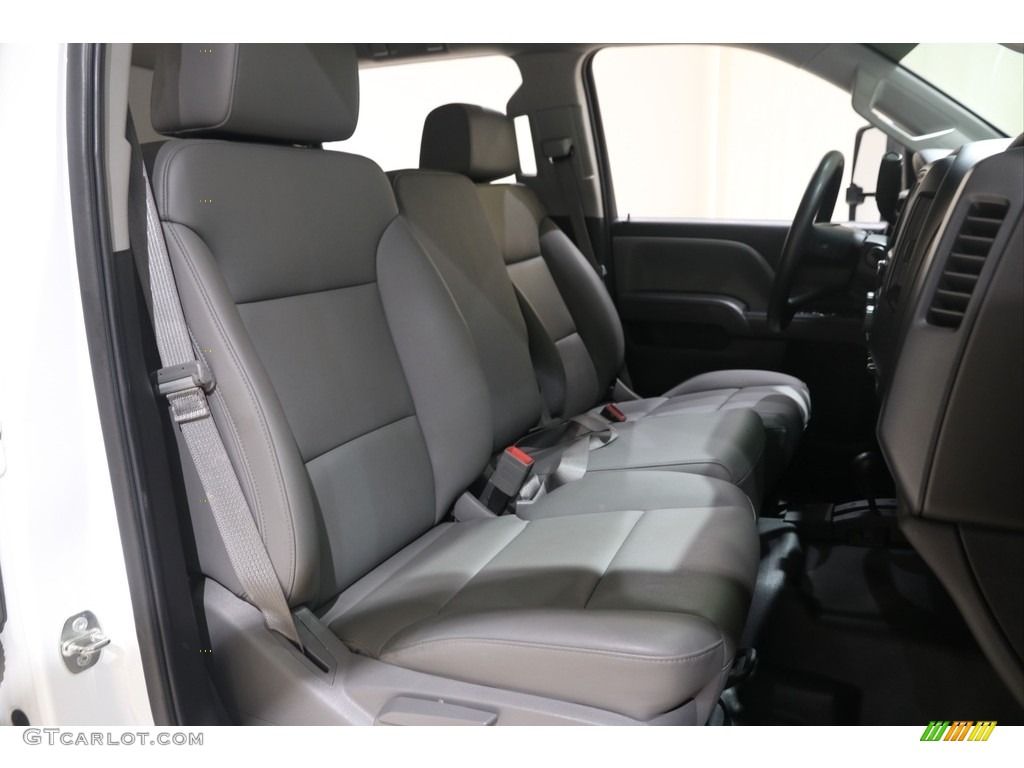 Dark Ash/Jet Black Interior 2016 Chevrolet Silverado 2500HD WT Crew Cab 4x4 Photo #138362327
