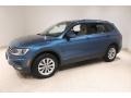 Silk Blue Metallic - Tiguan S Photo No. 3