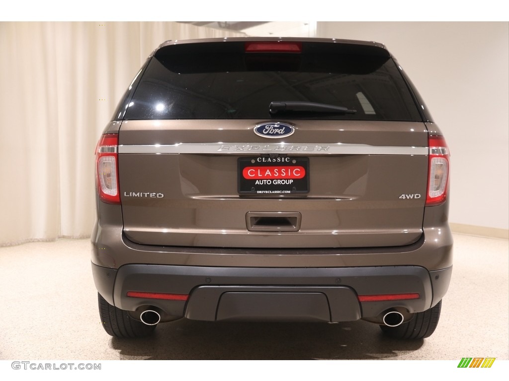 2015 Explorer Limited 4WD - Caribou / Medium Light Stone photo #20