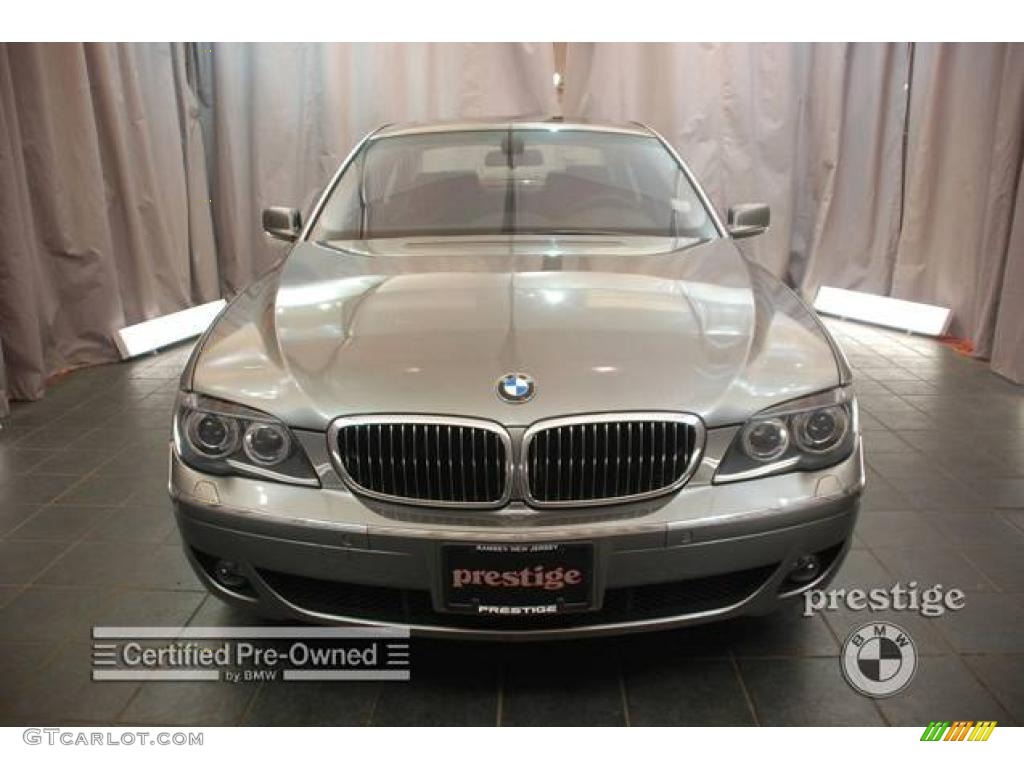 2006 7 Series 750Li Sedan - Sterling Grey Metallic / Black/Black photo #5
