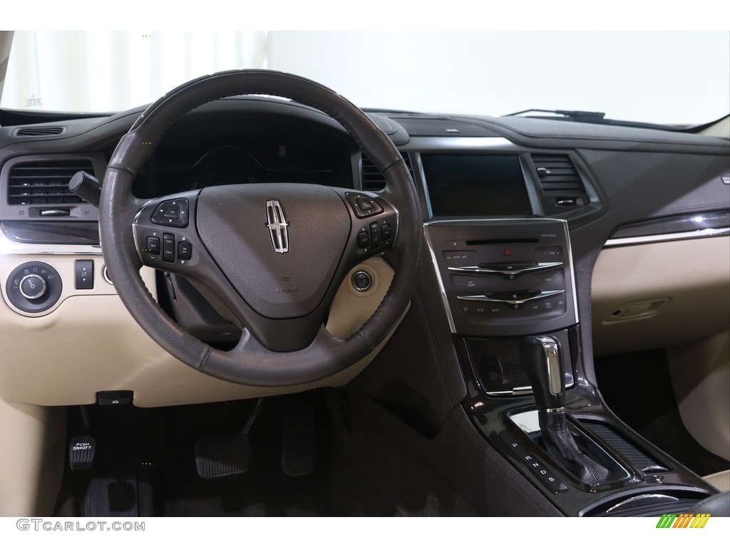 2016 Lincoln MKS FWD Light Dune Dashboard Photo #138363125