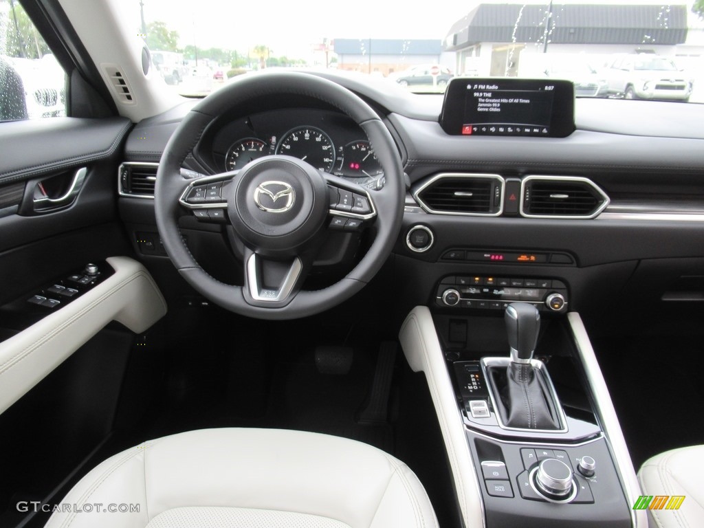 Parchment Interior 2019 Mazda CX-5 Grand Touring Photo #138363557