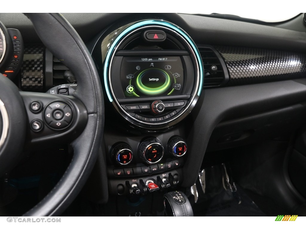 2017 Convertible Cooper S - Midnight Black Metallic / Carbon Black photo #10