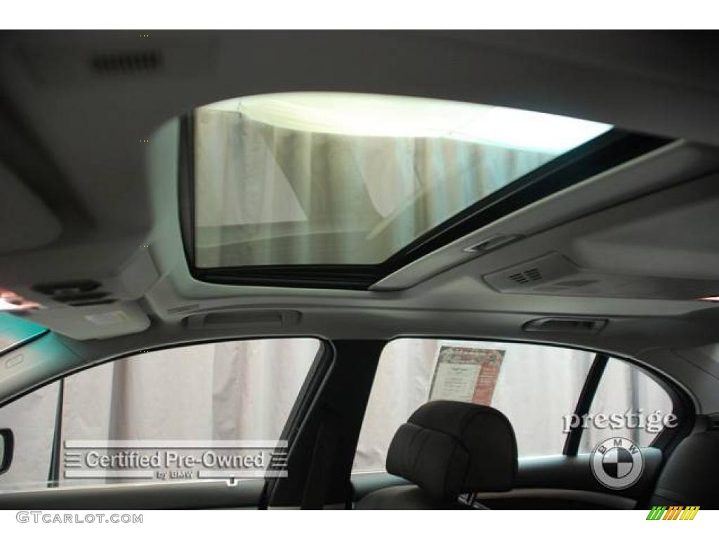 2006 7 Series 750Li Sedan - Sterling Grey Metallic / Black/Black photo #11