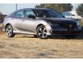 Modern Steel Metallic - Civic LX Sedan Photo No. 2