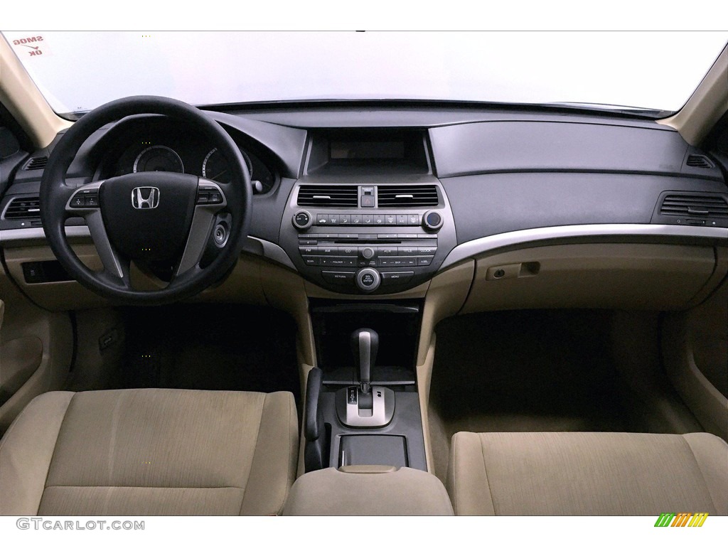 2012 Accord LX Premium Sedan - Crystal Black Pearl / Ivory photo #15