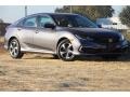 Modern Steel Metallic - Civic LX Sedan Photo No. 2