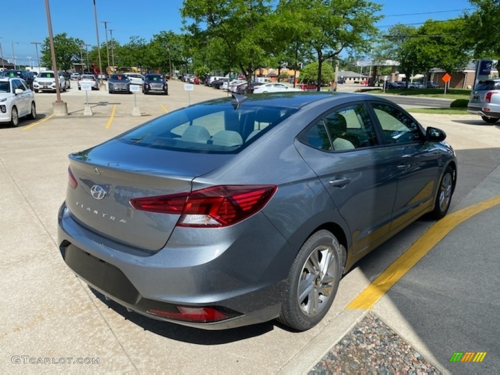 2019 Elantra SEL - Galactic Gray / Gray photo #2
