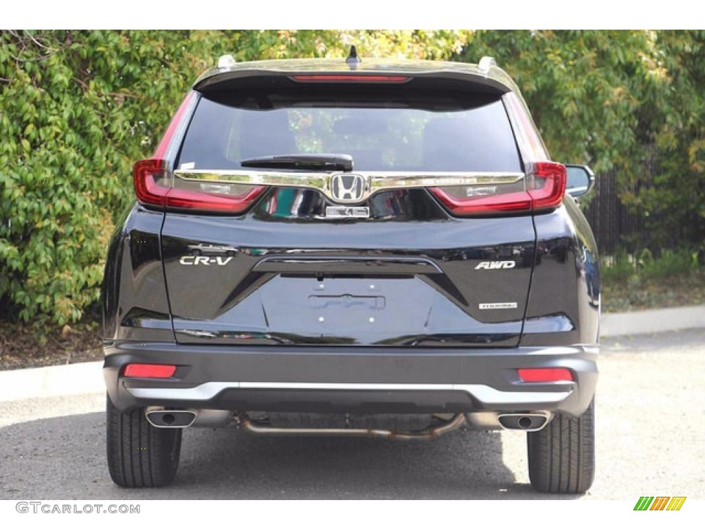 2020 CR-V Touring AWD - Crystal Black Pearl / Black photo #7