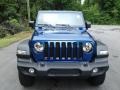 2020 Ocean Blue Metallic Jeep Wrangler Unlimited Altitude 4x4  photo #3