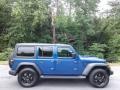2020 Ocean Blue Metallic Jeep Wrangler Unlimited Altitude 4x4  photo #5
