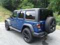 2020 Ocean Blue Metallic Jeep Wrangler Unlimited Altitude 4x4  photo #8