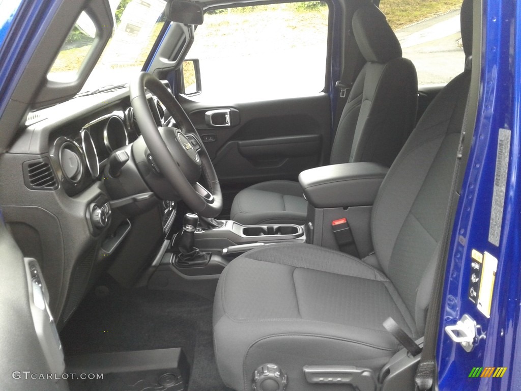 2020 Wrangler Unlimited Altitude 4x4 - Ocean Blue Metallic / Black photo #10