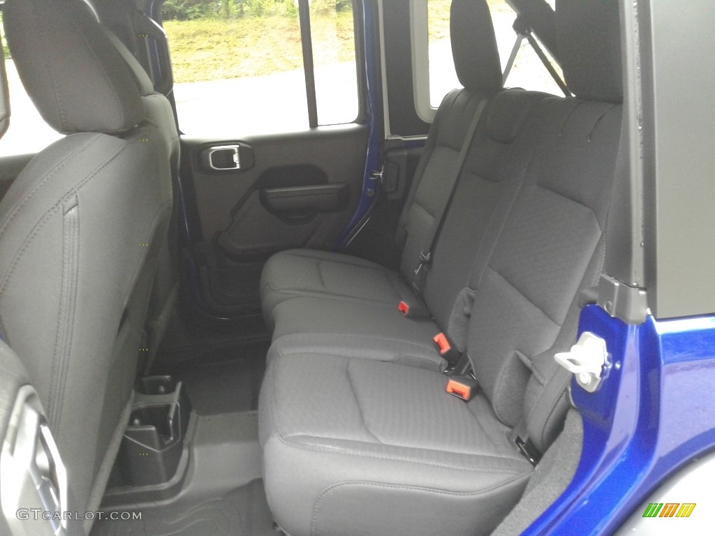 2020 Wrangler Unlimited Altitude 4x4 - Ocean Blue Metallic / Black photo #12