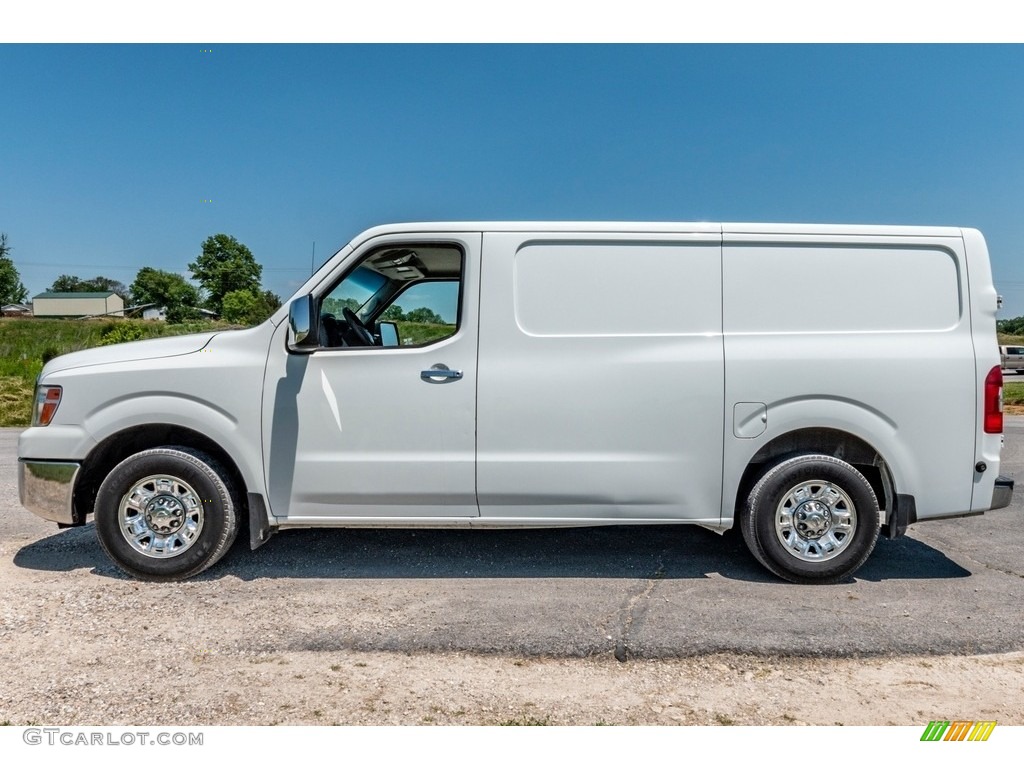Glacier White 2016 Nissan NV 3500 HD SV Cargo Exterior Photo #138366920