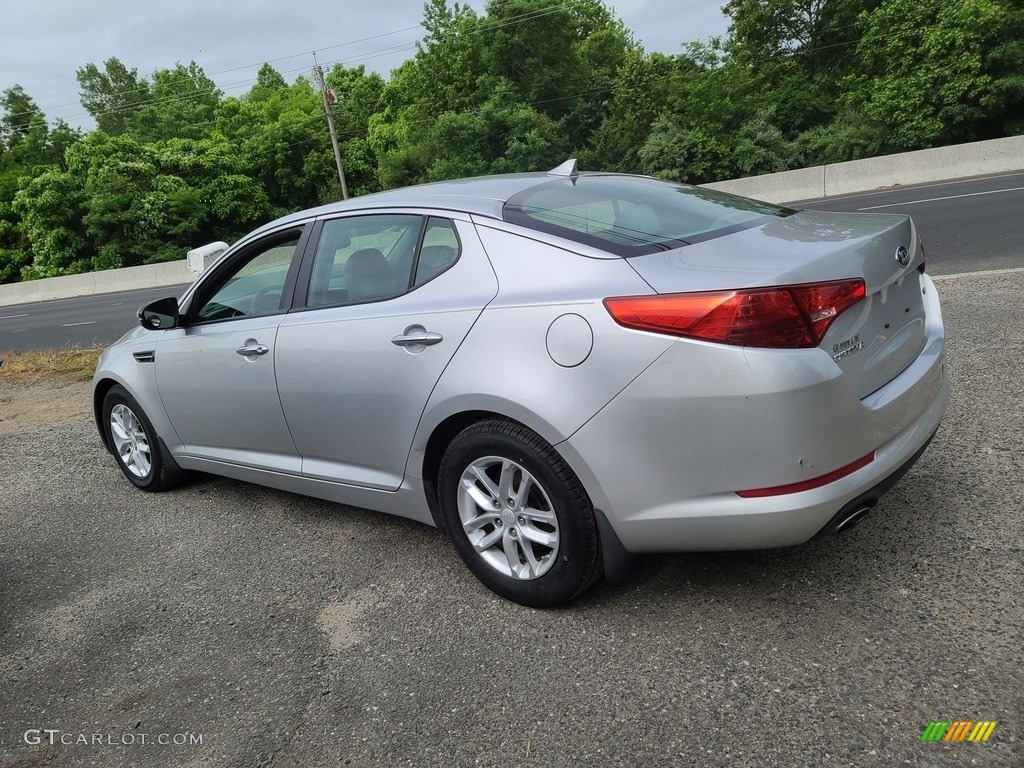 2013 Optima LX - Titanium Silver Metallic / Gray photo #5