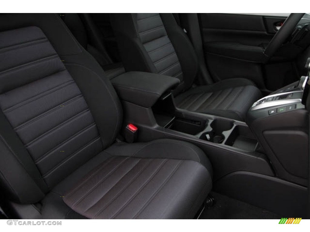 2020 CR-V LX AWD Hybrid - Crystal Black Pearl / Black photo #28