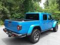 2020 Hydro Blue Pearl Jeep Gladiator Rubicon 4x4  photo #6