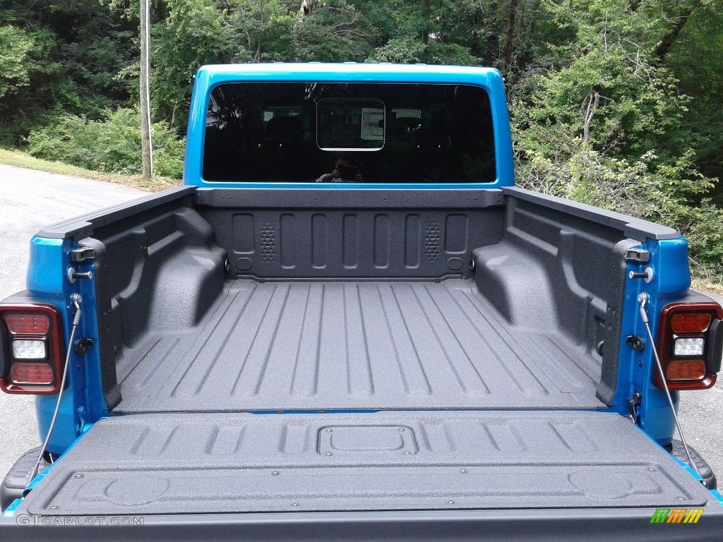 2020 Gladiator Rubicon 4x4 - Hydro Blue Pearl / Black photo #8