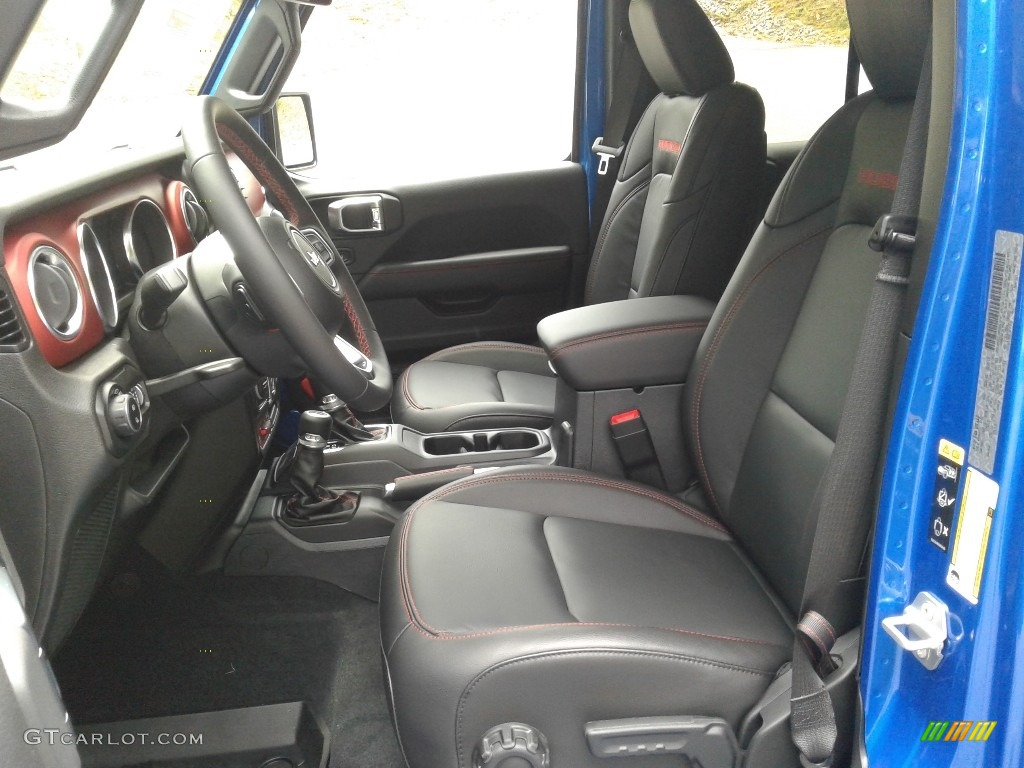2020 Jeep Gladiator Rubicon 4x4 Front Seat Photo #138368207