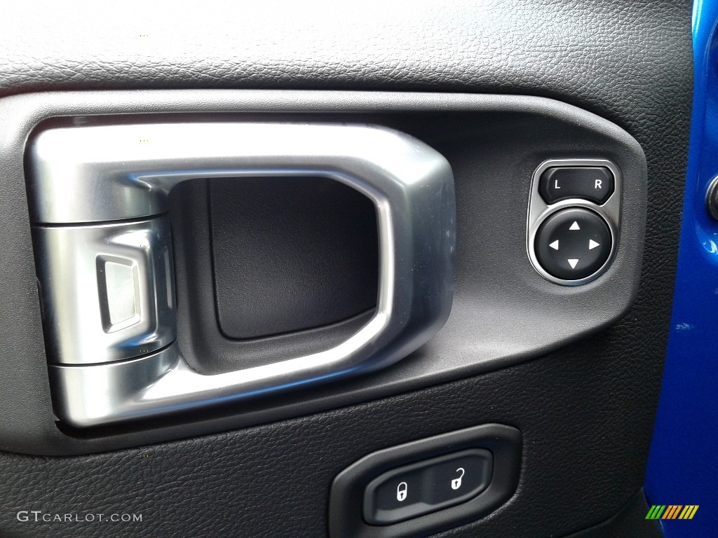 2020 Gladiator Rubicon 4x4 - Hydro Blue Pearl / Black photo #11