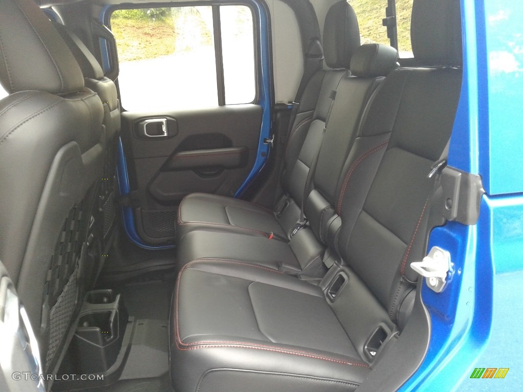 2020 Gladiator Rubicon 4x4 - Hydro Blue Pearl / Black photo #13